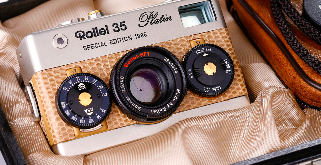 Rollei 35 Platin Special Edition 1986 กล้องฟิล์ม Rollei 35 ที่มีแค่ 444 ตัวในโลก