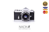 กล้องฟิล์ม NIKON F Pyramid Prism [คศ. 1959] - สยามกล้องฟิล์ม