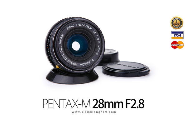 SALE] SMC PENTAX-M Lens 28mm F2.8 – สยามกล้องฟิล์ม