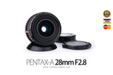 [SALE] SMC PENTAX-A Lens 28mm F2.8   (ค.ศ.1984-1988) - สยามกล้องฟิล์ม