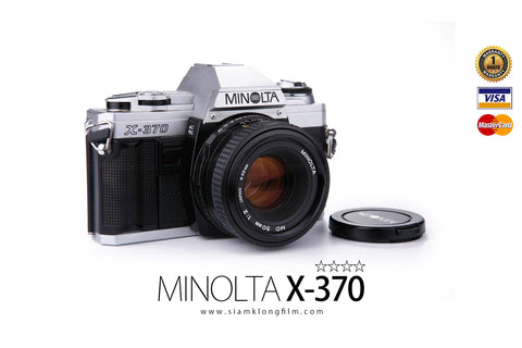 [SALE] กล้องฟิล์ม MINOLTA X-370 (ค.ศ. 1980) - สยามกล้องฟิล์ม