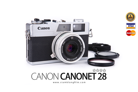 [SALE] กล้องฟิล์ม Canon Canonet 28 (ค.ศ 1971) - สยามกล้องฟิล์ม