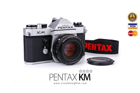 [SALE] กล้องฟิล์ม PENTAX KM (ค.ศ.1976) - สยามกล้องฟิล์ม