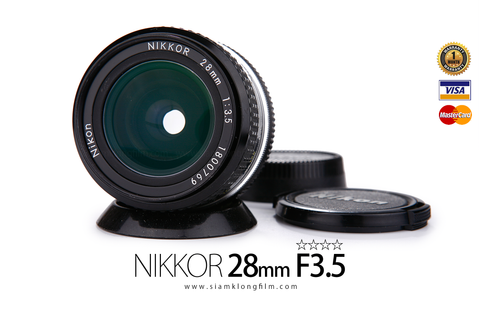 [SALE] NIKKOR 28mm F3.5 Ai - สยามกล้องฟิล์ม