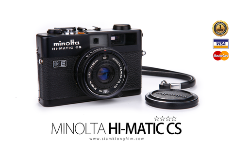 [SALE] กล้องฟิล์ม Minolta Hi-Matic CS (ค.ศ. 1972) - สยามกล้องฟิล์ม