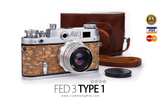 [SALE] กล้องฟิล์ม FED3 Type 1 Cork Body (Rare Item) - สยามกล้องฟิล์ม