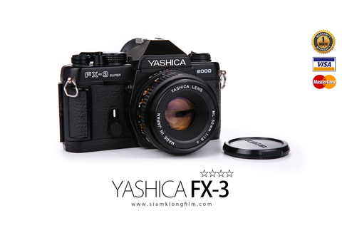 [SALE] กล้องฟิล์ม Yashica FX-3 Super 2000  (ค.ศ.1986) - สยามกล้องฟิล์ม