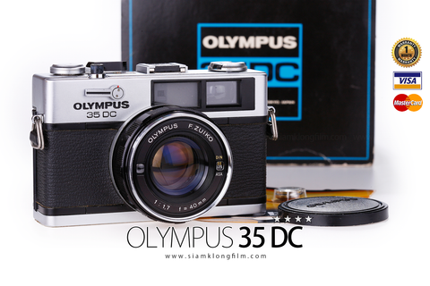 [SALE] กล้องฟิล์ม OLYMPUS 35DC - BC Version  (ค.ศ.1971) - สยามกล้องฟิล์ม