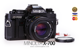 กล้องฟิล์ม MINOLTA X-700 Black (ค.ศ. 1980) - สยามกล้องฟิล์ม