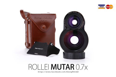 อุปกรณ์เสริม กล้องฟิล์ม ROLLEI MUTAR 0.7x Bay III - สยามกล้องฟิล์ม