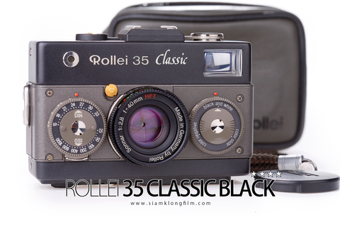 [SALE] กล้องฟิล์ม Rollei 35 Classic Black 1620 Unit Only  [ค.ศ.1990] - สยามกล้องฟิล์ม