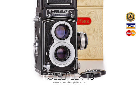 [SALE] กล้องฟิล์ม Rolleiflex T3 White Face / K8 T3  Model (ค.ศ. 1966) - สยามกล้องฟิล์ม