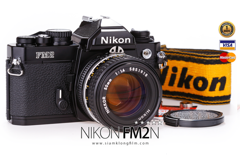 [SALE] กล้องฟิล์ม NIKON FM2n Black ( ค.ศ. 1982 ) - สยามกล้องฟิล์ม