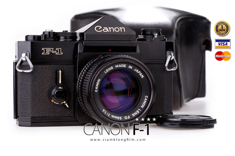 [SALE] กล้องฟิล์ม Canon F-1 (ค.ศ.1971) - สยามกล้องฟิล์ม