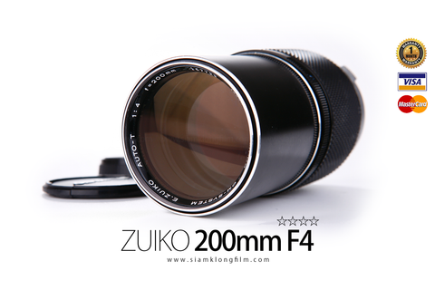 [SALE] OLYMPUS LENS  Zuiko 200mm F4 - สยามกล้องฟิล์ม