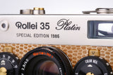 [SALE] กล้องฟิล์ม Rollei 35 Platin Special Edition 1986 - สยามกล้องฟิล์ม