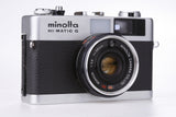 [SALE] กล้องฟิล์ม Minolta Hi-Matic G (ค.ศ. 1974) - สยามกล้องฟิล์ม