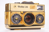 [SALE] กล้องฟิล์ม Rollei 35 Classic Gold 75 Years (ค.ศ.1995) - สยามกล้องฟิล์ม