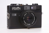 [SALE] กล้องฟิล์ม Minolta Hi-Matic F Black (ค.ศ. 1972)