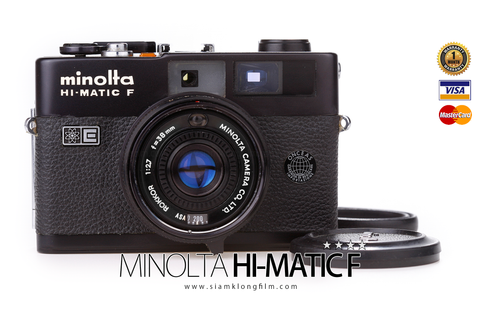 [SALE] กล้องฟิล์ม Minolta Hi-Matic F Black (ค.ศ. 1972)