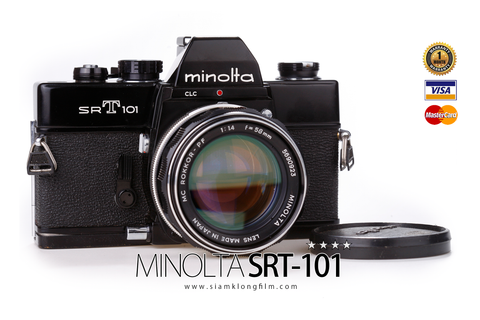 [SALE] กล้องฟิล์ม Minolta SRT-101 Black (ค.ศ.1966)