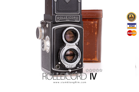 [SALE] กล้องฟิล์ม Rolleicord IV (ค.ศ. 1953) - สยามกล้องฟิล์ม