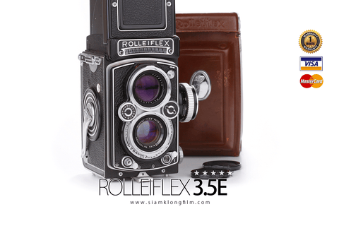 [SALE] กล้องฟิล์ม Rolleiflex 3.5E CLA'd (ค.ศ. 1959)