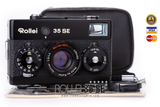 [SALE] กล้องฟิล์ม Rollei 35 SE v.2 Black (คศ. 1980) - สยามกล้องฟิล์ม
