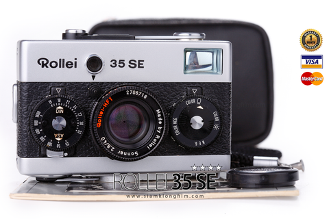 [SALE] กล้องฟิล์ม Rollei 35 SE v.2 (คศ. 1980) - สยามกล้องฟิล์ม