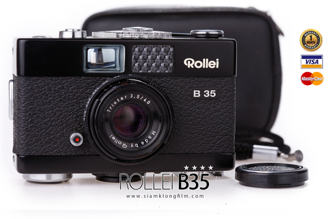 [SALE] กล้องฟิล์ม Rollei B35 Black (ค,ศ. 1969) - สยามกล้องฟิล์ม