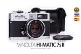[SALE] กล้องฟิล์ม Minolta Hi-Matic 7s ii   (ค.ศ. 1977) - สยามกล้องฟิล์ม