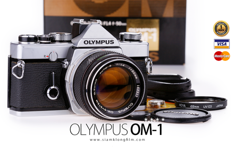 [SALE] กล้องฟิล์ม Olympus OM-1 MD(ค.ศ. 1972) - สยามกล้องฟิล์ม