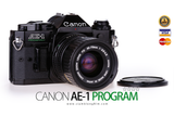 [SALE] กล้องฟิล์ม Canon AE-1 Program Black (Normal Zoom) - สยามกล้องฟิล์ม