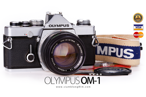 [SALE] กล้องฟิล์ม Olympus OM-1 MD (ค.ศ. 1972) - สยามกล้องฟิล์ม