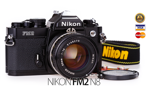 [SALE] กล้องฟิล์ม NIKON FM2n(8) Black - สยามกล้องฟิล์ม