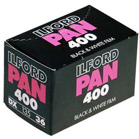 ฟิล์มขาวดำ ILFORD 400 (135/35mm) - สยามกล้องฟิล์ม