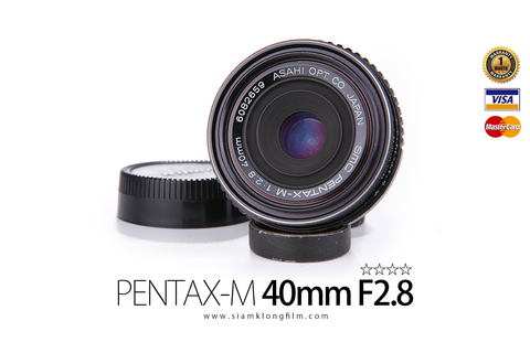 [SALE] SMC PENTAX-M Lens 40mm F2.8 - สยามกล้องฟิล์ม